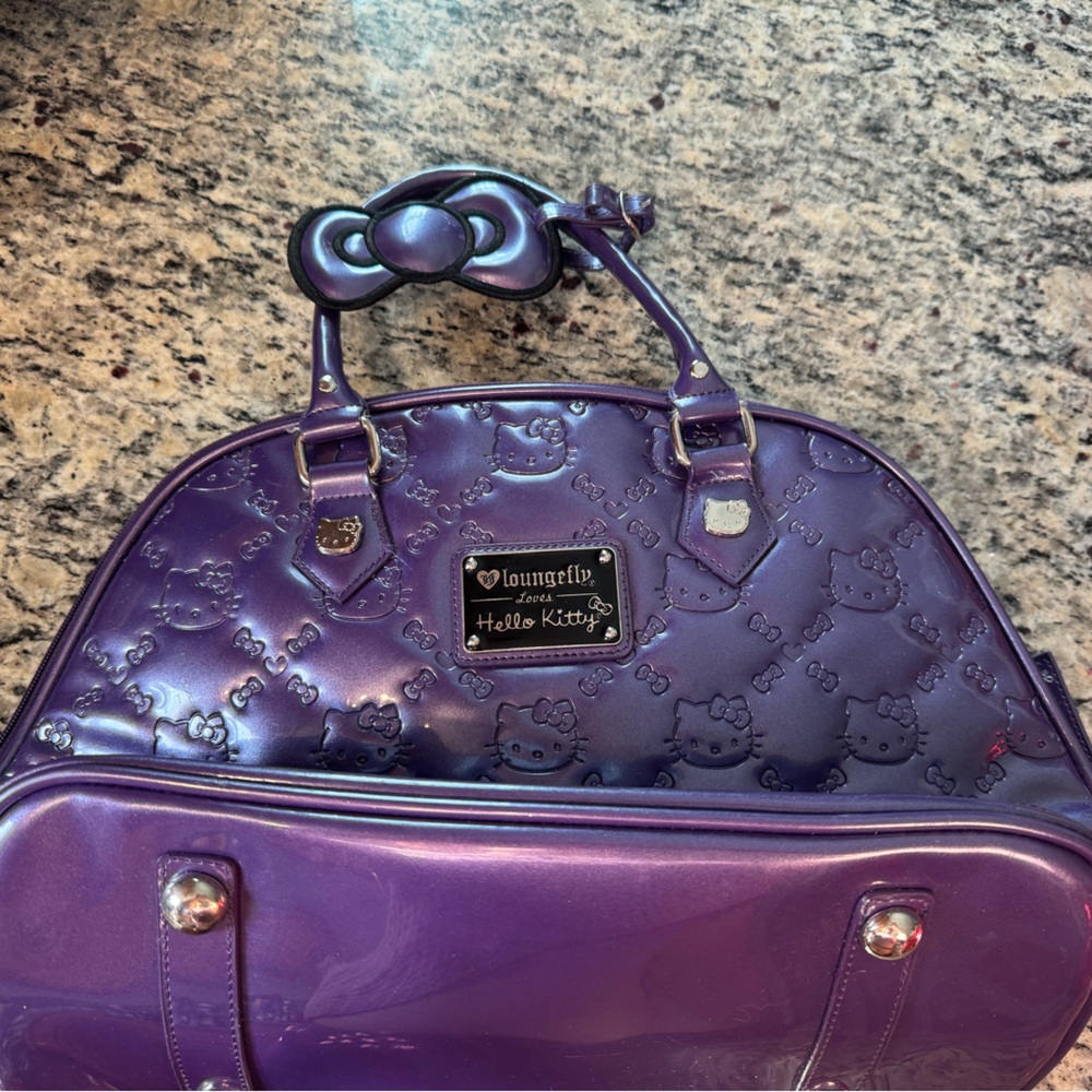 Vintage Loungefly Purple Hello Kitty Bag
